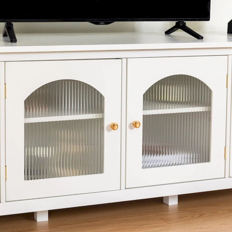 Mobile TV Naro Modern da 180 cm con Anta in Vetro