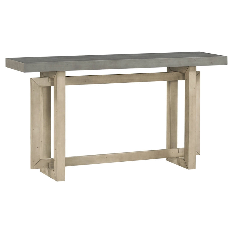 Tavolo Consolle Contemporaneo con Piano in Legno, Tavolo da Ingresso Extra Lungo per Ingresso, Corridoio, Soggiorno, Atrio, Passaggio