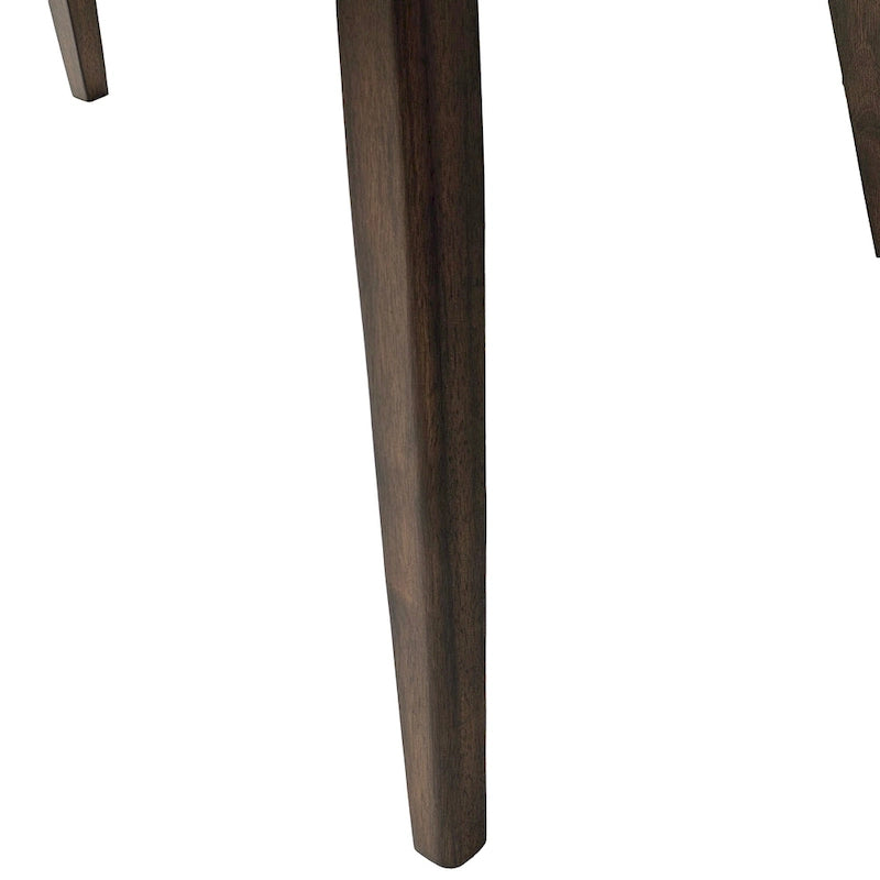 Set da Pranzo Mid-Century di 7 Pezzi con Tavolo Rettangolare e 6 Sedie