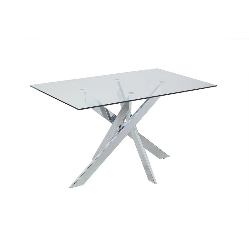 Set da pranzo Petra Square stile Jax, 5 pezzi