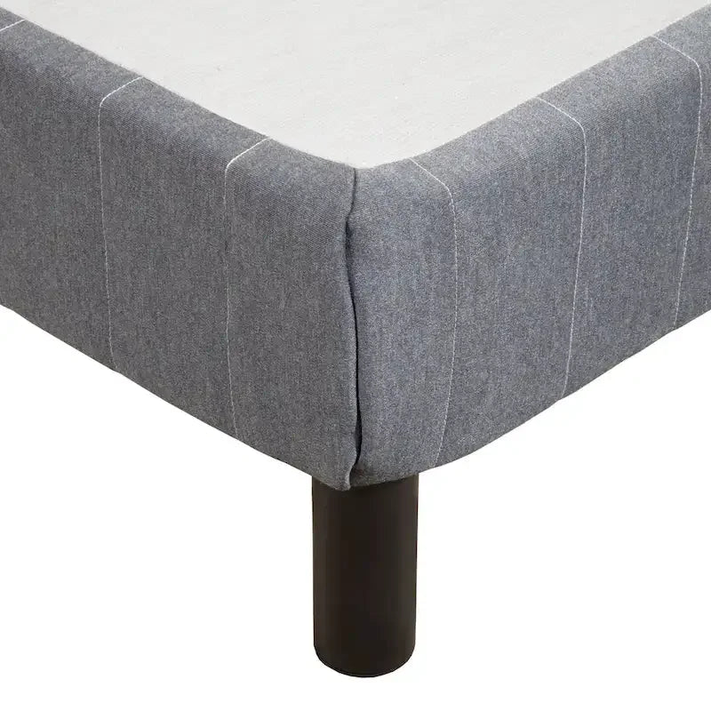 Base letto interamente rinforzata e box spring in metallo