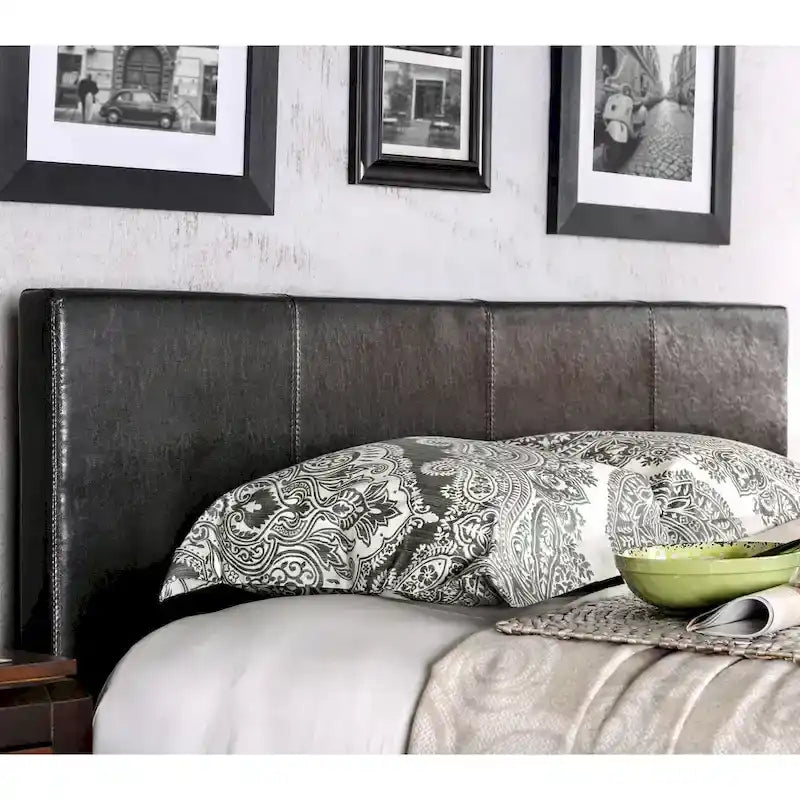 Lala Modern King Letto a Piattaforma in Ecopelle
