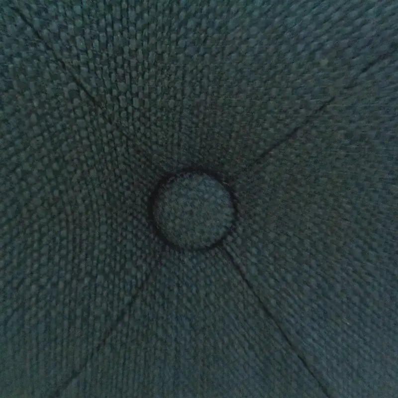 Letto imbottito Tufted Demi-wing a schienale ricurvo
