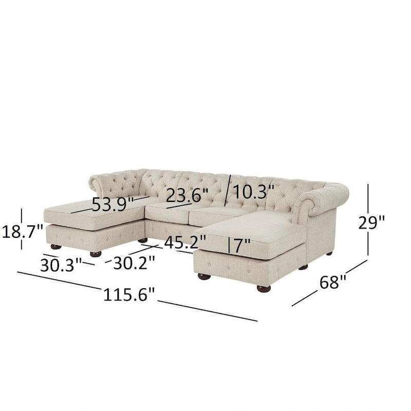 Tavolino da caffè Violetta - 45 L x 25 P x 17 H