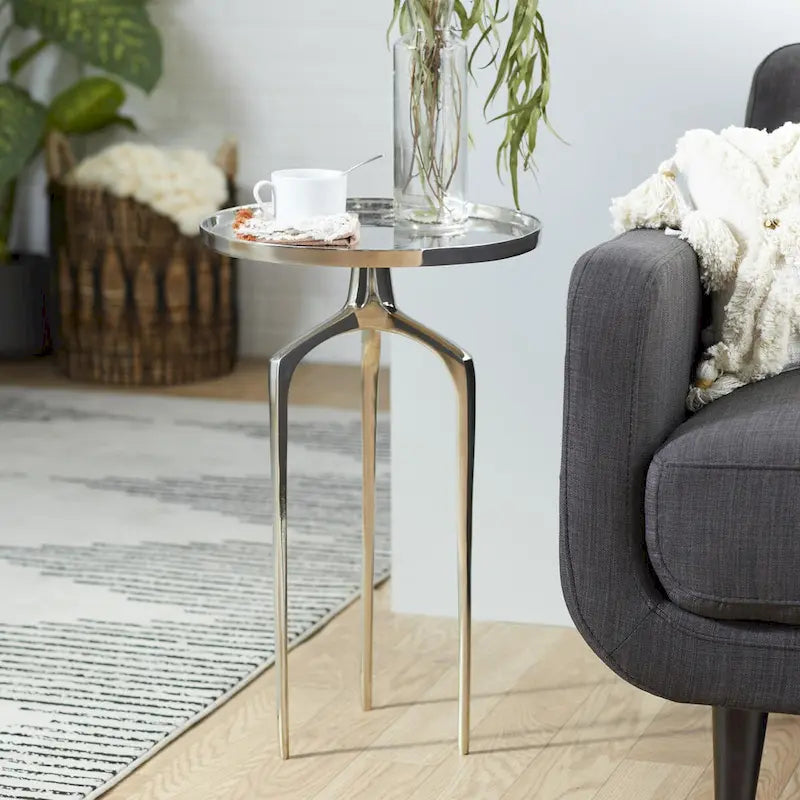 Cassettiera a 3 cassetti in rattan Siddie Mid-Century - 91 x 46 x 91 cm