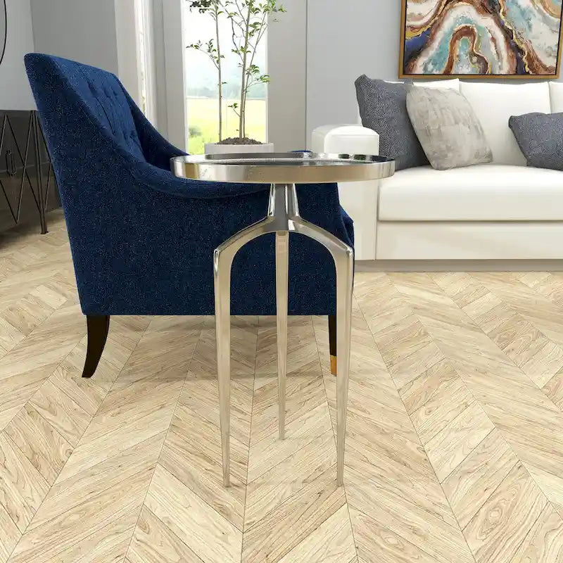 Cassettiera a 3 cassetti in rattan Siddie Mid-Century - 91 x 46 x 91 cm
