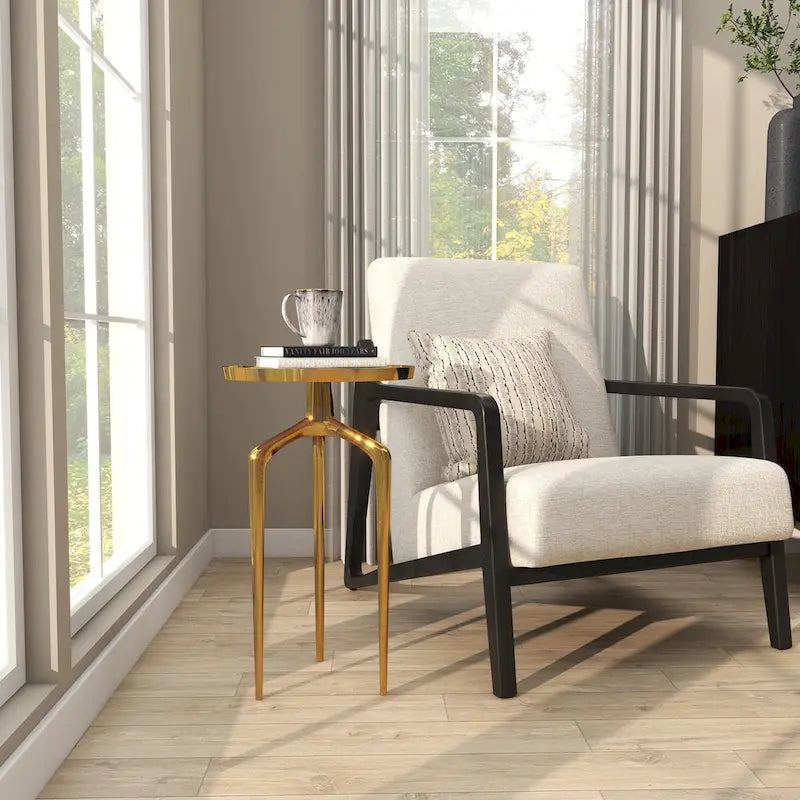 Cassettiera a 3 cassetti in rattan Siddie Mid-Century - 91 x 46 x 91 cm