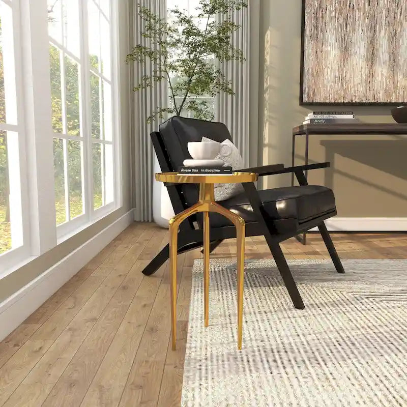 Cassettiera a 3 cassetti in rattan Siddie Mid-Century - 91 x 46 x 91 cm